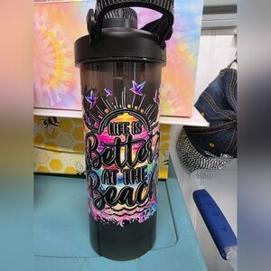 Hand Crafted Colorful  Shaker Tumbler